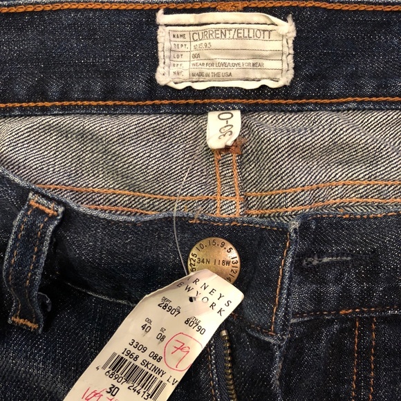 Current Elliot skinny jeans 30 - Picture 3 of 4